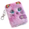 Cat Face Mini Notebooks Kawaii Keyring Notepad Sketchbook Girl Tiny Sketchbook  Daily Notes
