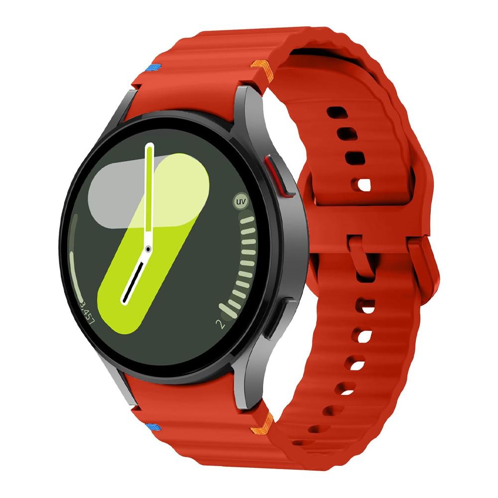 Спортивные ремешки для Samsung Galaxy watch 4/5/6/7/6 classic 44мм 40мм 2 шт. Оригинальный силиконовый браслет correa Galaxy watch 7 Band