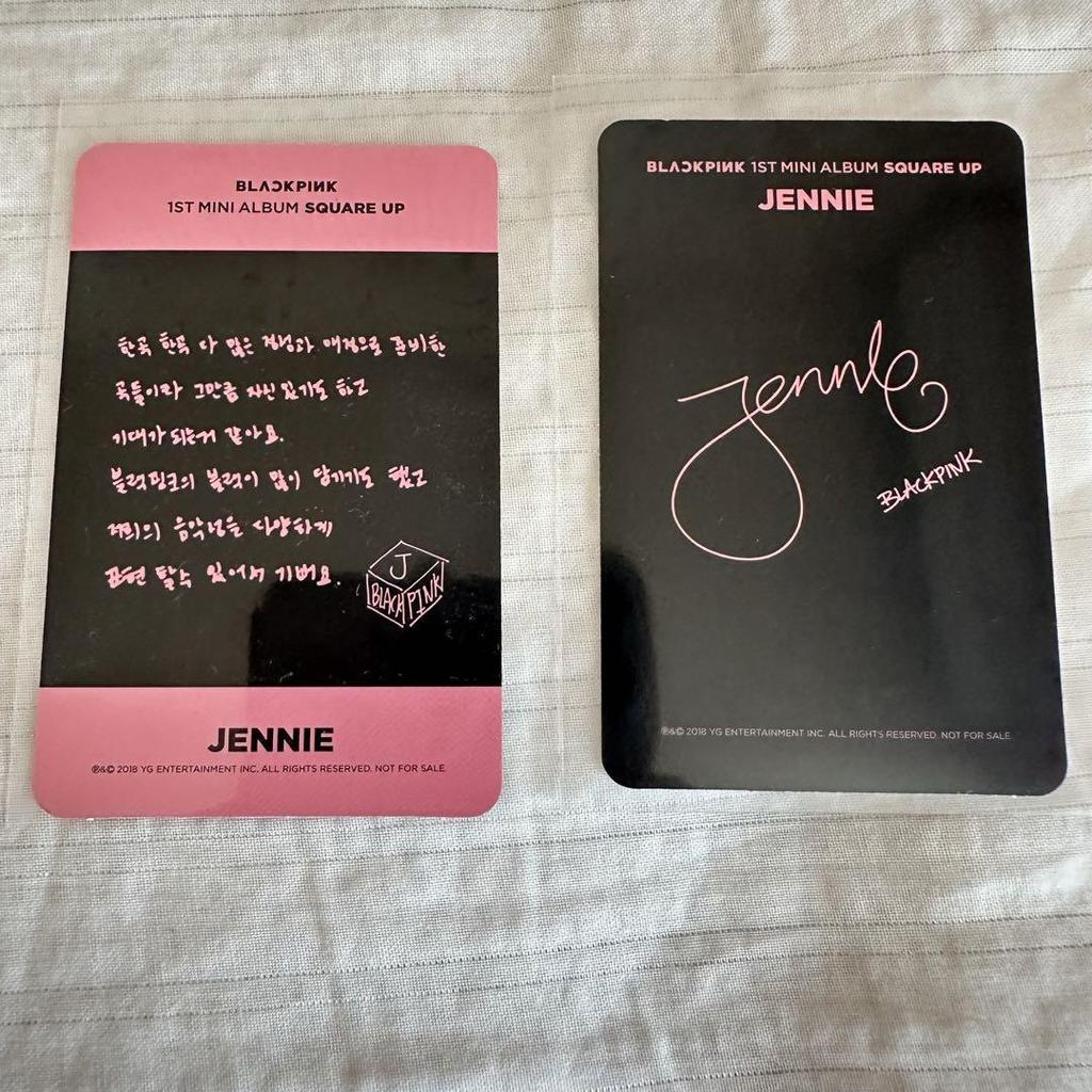 [USED] BLACKPINK Re: 1ST MINI ALBUM SQUARE UP