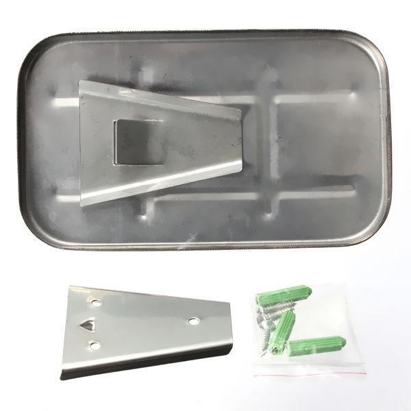 Прочный диспенсер для мыла/шампуня из нержавеющей стали, настенный, для душа, ванны, с насосом, без протечек