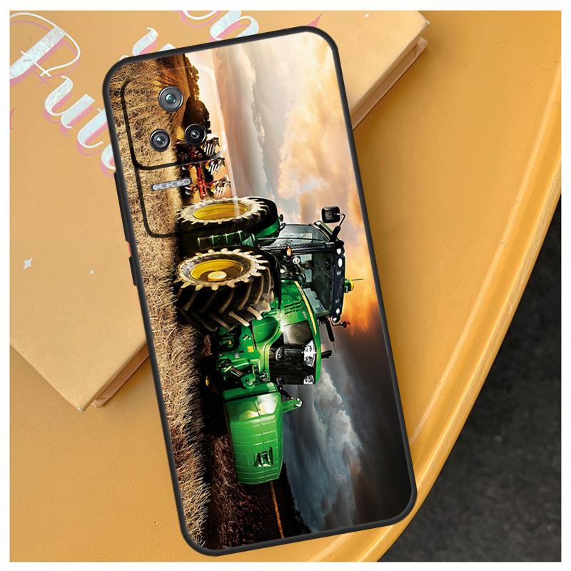 Фермерский трактор Чехол для POCO F5 X3 X4 X5 Pro F4 GT F3 M4 M5 M5s Чехол для Xiaomi 12T Pro 11T 11 12 13 Lite