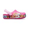Crocs Классические клоги Fun Academy PAW Team Дырочные сандалии Розовый Детский стиль
