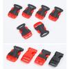10pcs Plastic Chin Strap 4 Styles Bicycle Helmet Buckles New Motocross Chin Strap Outdoor Tool