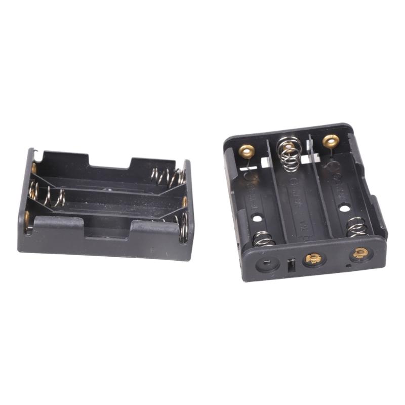 Compact 2A Battery Holder With Solderable Contacts Lightweight Design For Flashlights Portable Electronics