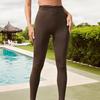 Европейские и американские плиссированные бесшовные брюки для йоги - Персиковые, с эффектом подтяжки ягодиц, быстросохнущие, спортивная одежда для фитнеса на открытом воздухе
