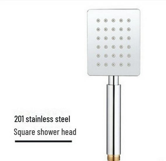 Ручная насадка для душа из нержавеющей стали с функцией экономии воды