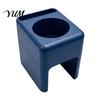 Convenient Salon Storage Tray Chair Armrest Tray, Hair Organizer with Phone/Cup Holder, Plastic Equipment Beauty Side Table for Customer Personal