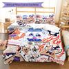 Octonauts History Bedding Quilt Set Quilt Cover Pillowcase Home Decoration Birthday Gift (1 * duvet cover + 2 * pillowcase, without core)