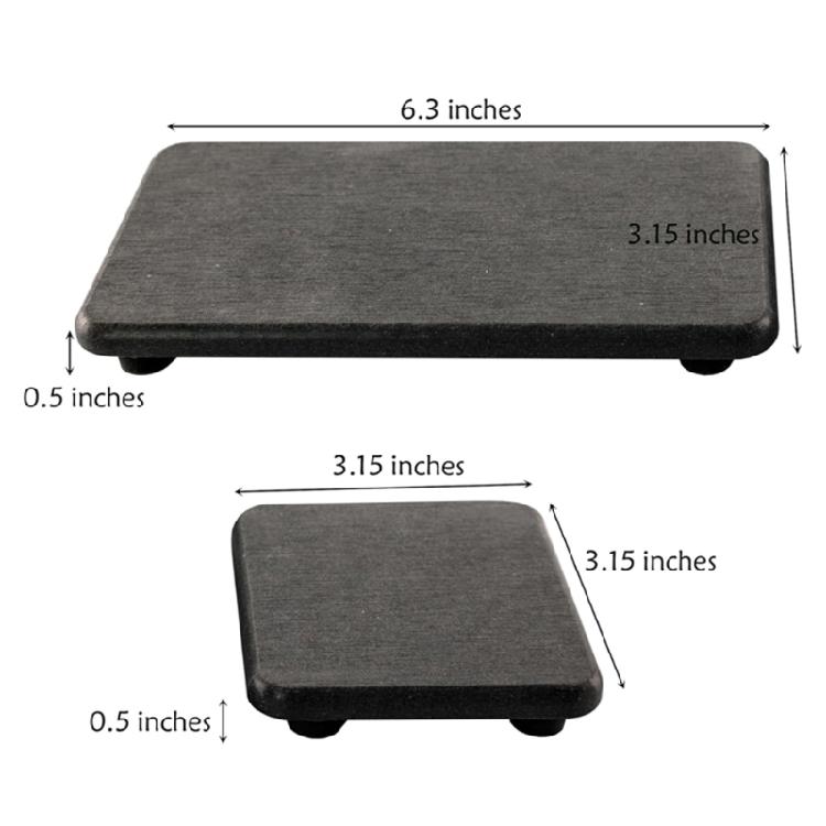 Набор из 4 абсорбирующих мыльниц, быстросохнущая тарелка, влаговпитывающая диатомитовая подставка