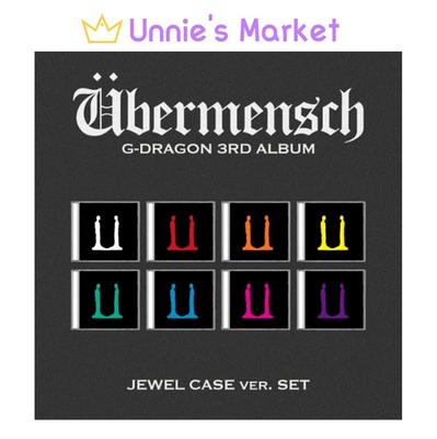 G-DRAGON (БОЛЬШОЙ ВЗРЫВ) 3-Й АЛЬБОМ [Ubermensch] ФОТОКАРТОЧКА Jewel ver.