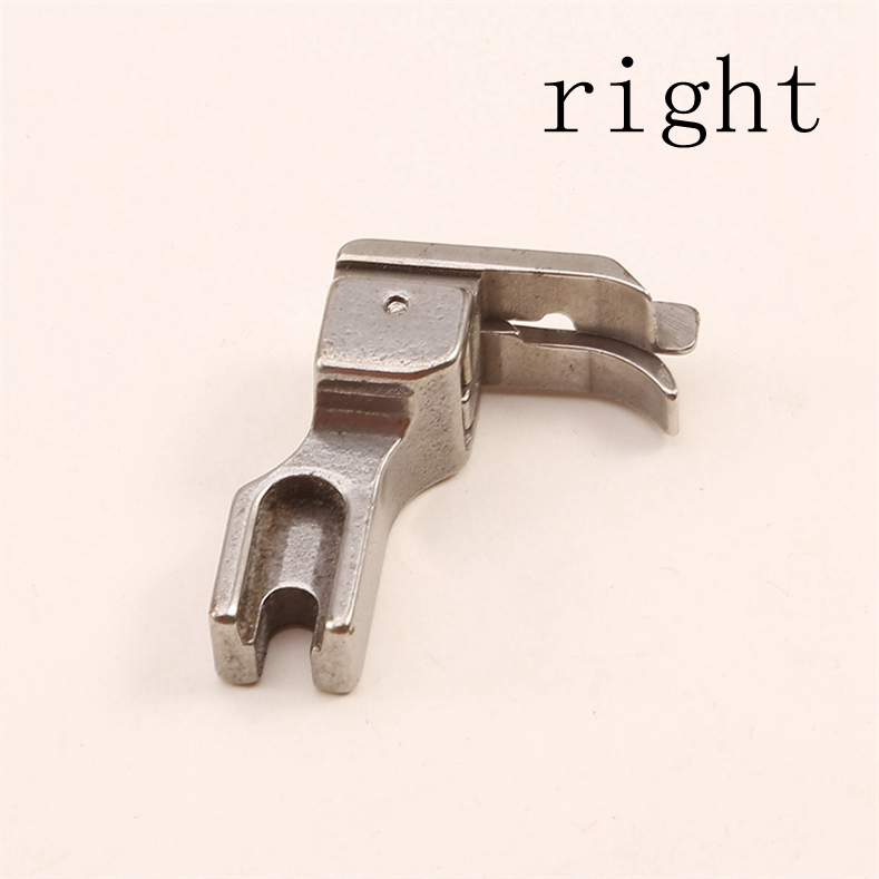 Аксессуары для швейных машин, плоская машина, резиновая прижимная лапка с фиксированной талией, прижимная лапка со скрытой нитью, касательная с отверстием