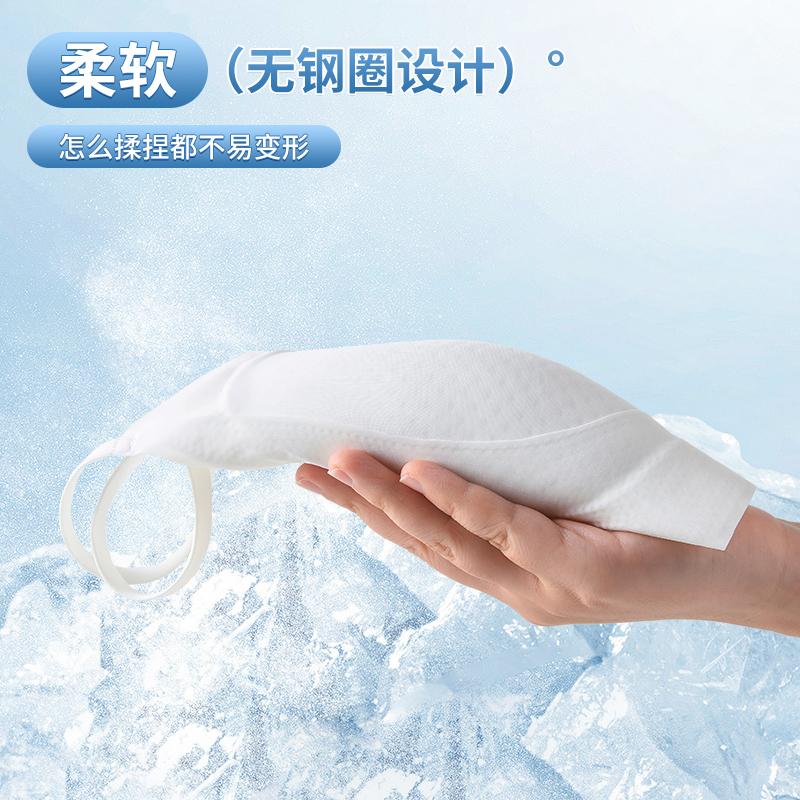Summer thin cool underwear for girls with big breasts, small sports straps, beautiful vest style ice silk breathable seamless bra, strapless bra