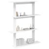 Wall Unit White 100 x 20 x 126 cm Particleboard