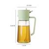 Glass Olive Oil Dispenser Bottle 15.89oz/470ml Seasoning Bottle New Oil Pot  Household