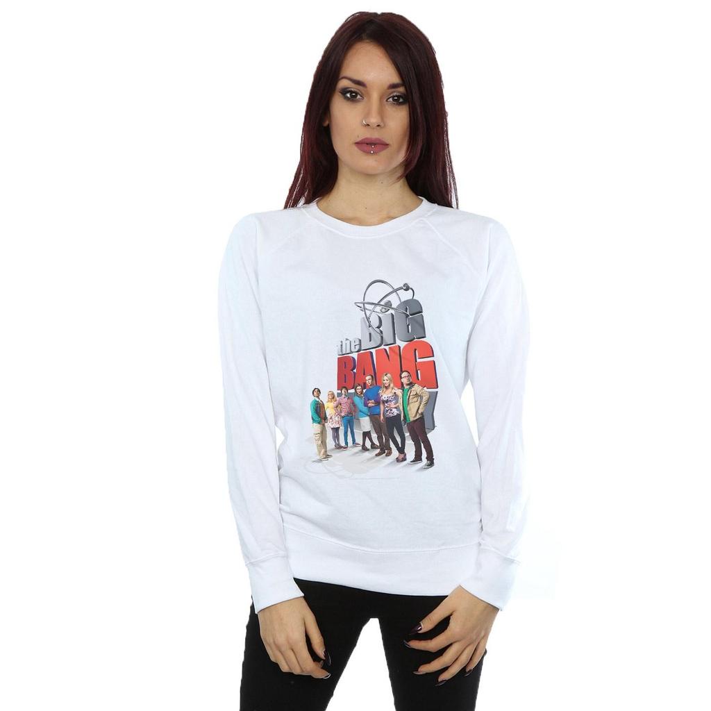 The Big Bang Theory Womens/Ladies Big Poster Sweatshirt