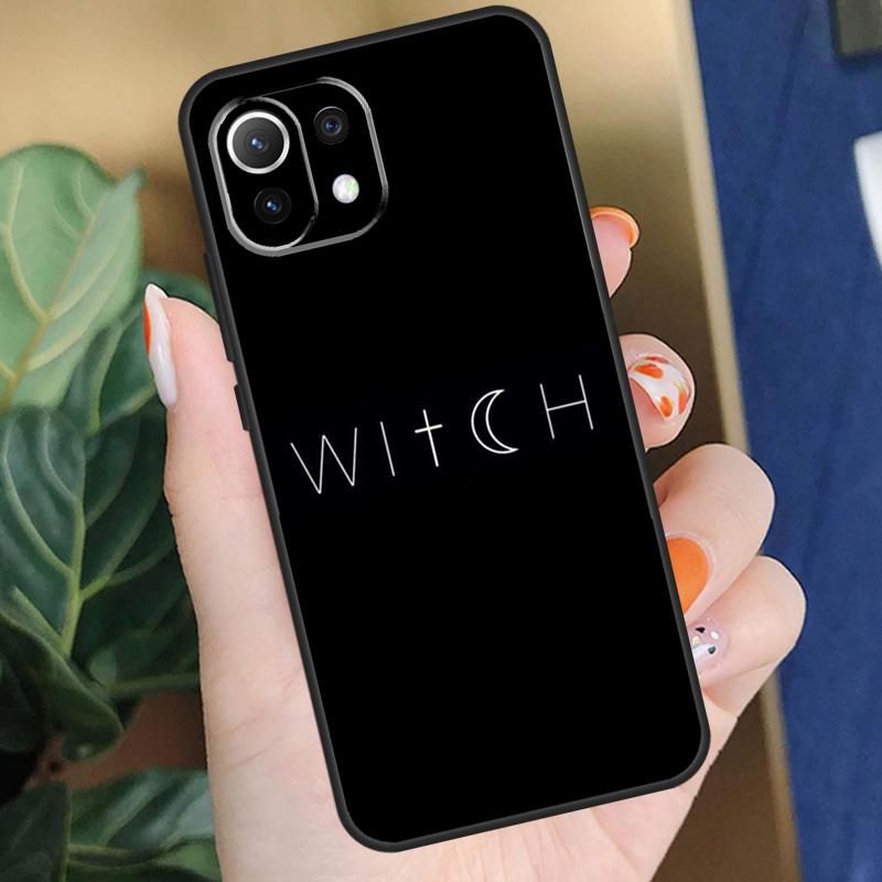 Halloween Moon Witch Horror Case For Xiaomi 15T 14T 13T Pro 14 15 Ultra 17 Pro Max POCO X7 F8 Pro X5 X6 F5 F6 F7 Coque