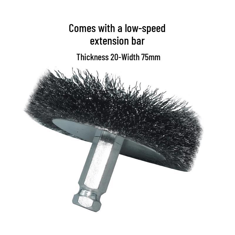 JZDASI Pneumatic Steel Wire Cleaning Brush Kit