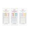 Zebra Fluorescent Pen Mild Liner 5Color Set Natural Mild Lightly Fluorescent  Gentle Mild