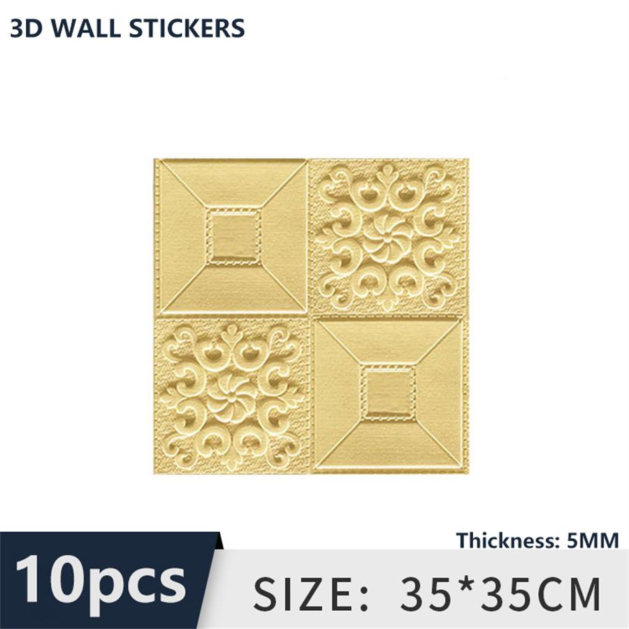 10 шт. 35 см x 35 см Самоклеящаяся имитация кирпича 5 мм наклейка на стену домашний декор потолочная панель крыша 3D обои декор для фона телевизора