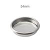 Coffee Blind Filter Bowl 51/54/58Mm Stainless Steel Non Pressurized Filter Cup For Backwashing In Semi Automatic Coffee Machine