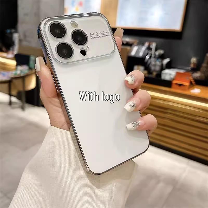 Матовый электроplated чехол для iPhone 17 Pro Max с полной защитой объектива