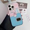 Cute Opanchu U-Usagi Cute For IPhone 17 16 15 11 12 13 14 Pro Max Plus Pro Corrugated Translucent Back Phone Cover