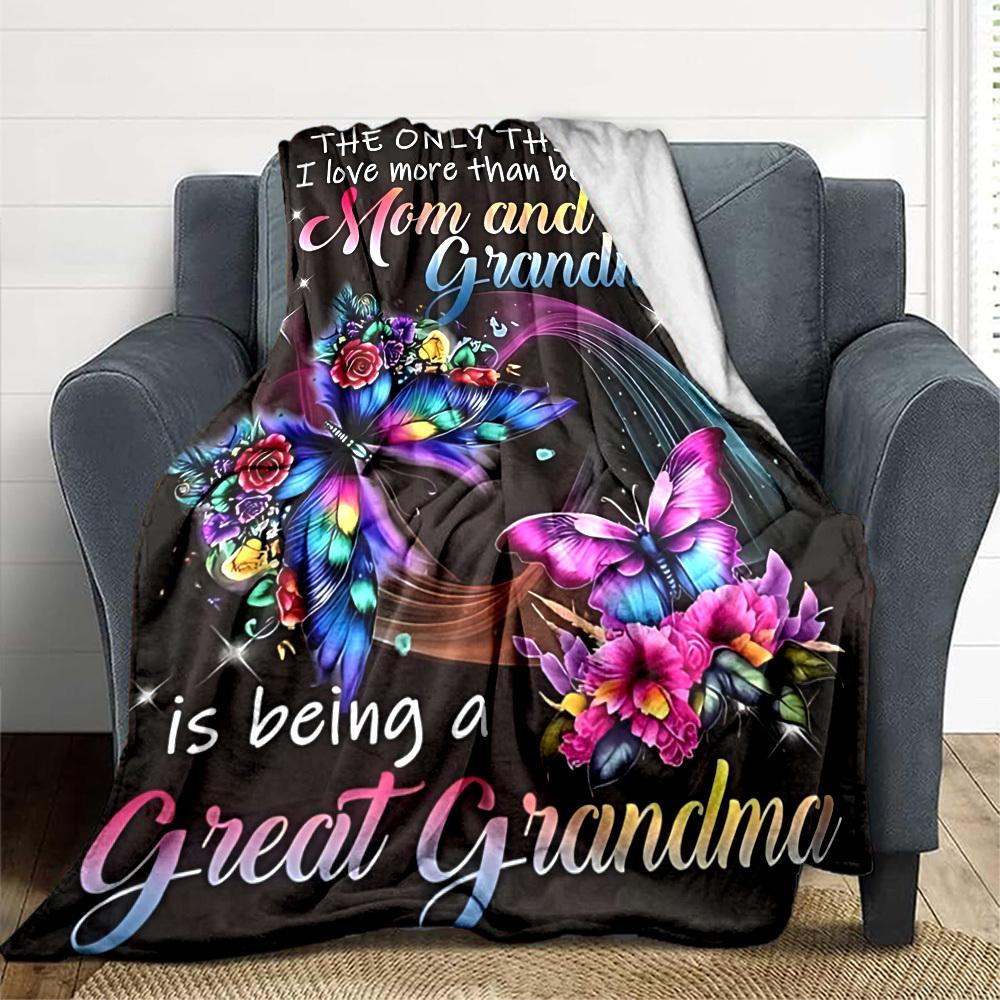 1pc Mother"s Day Gift Blanket - Perfect Gift for Birthdays, Christmas & Halloween- Soft, Warm & Versatile yy250909204