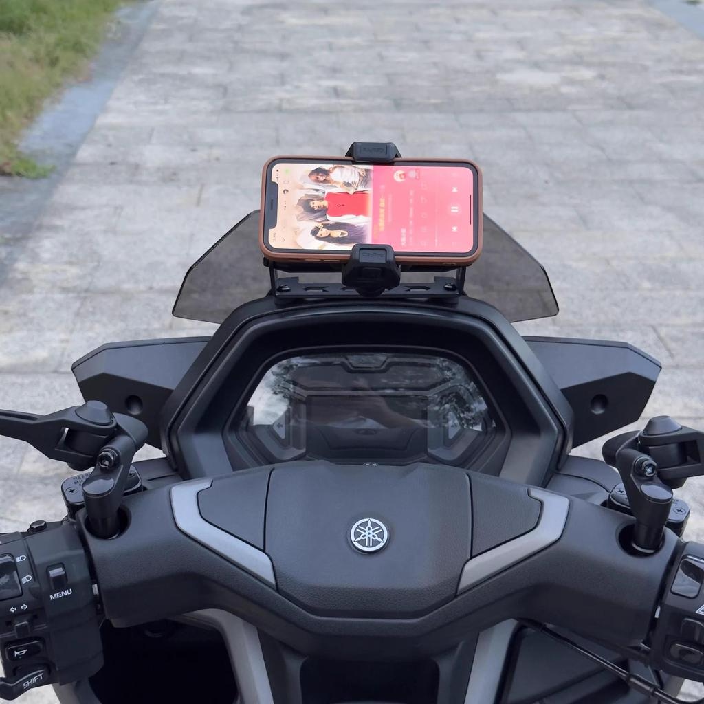 Универсальный удлинитель для ветрового стекла NMAX на XMAX: Держатель для мобильного телефона, навигатора, видеорегистратора