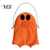 Trick Or Treat Candy Holder Halloween or Bag for Kids, Cute Ghost Party Favor Bags with Handle, Oxford Cloth Snack Favors Toy And