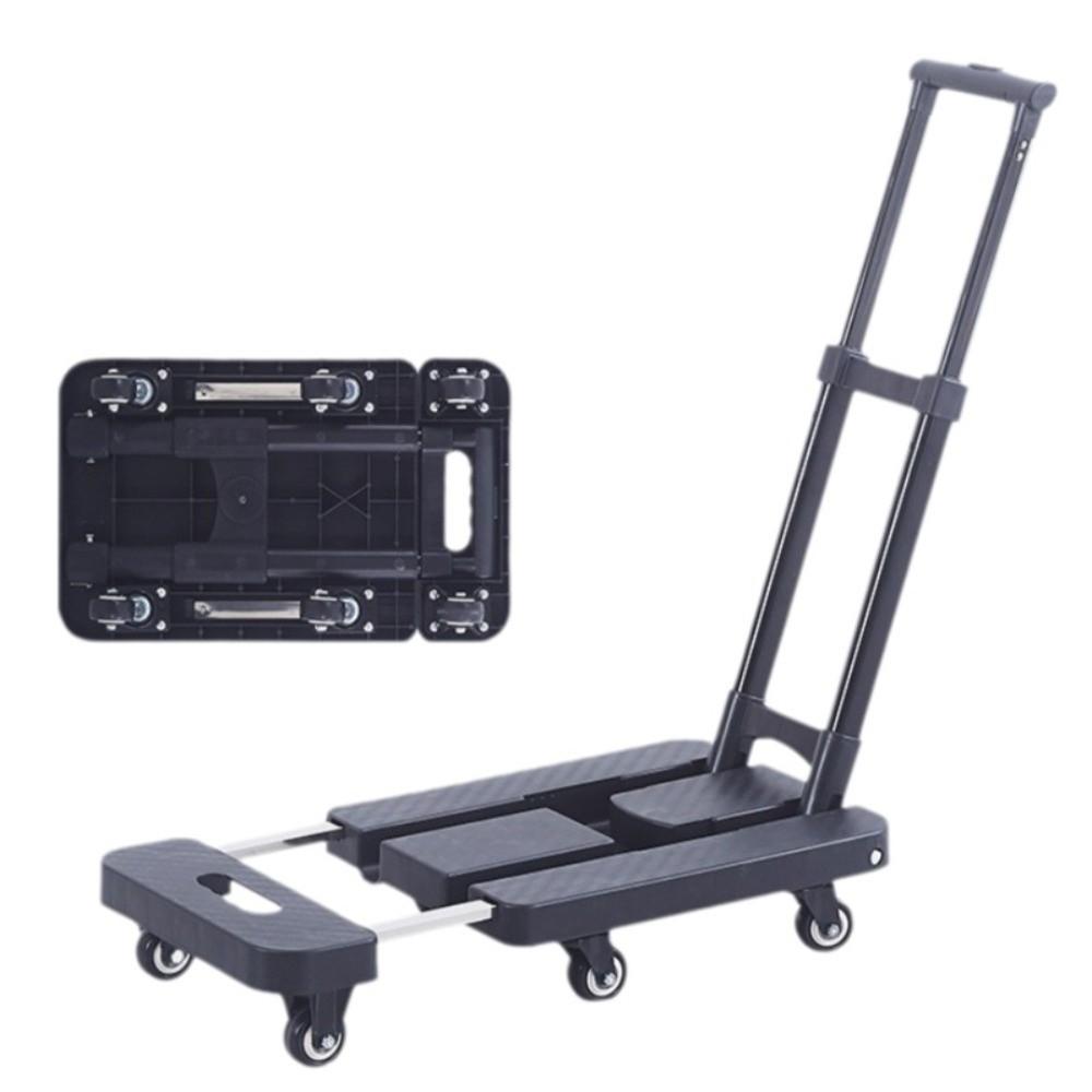 Strong Load-Bearing Foldable Hand Truck Labor-Saving Flatbed Cart Movable Luggage