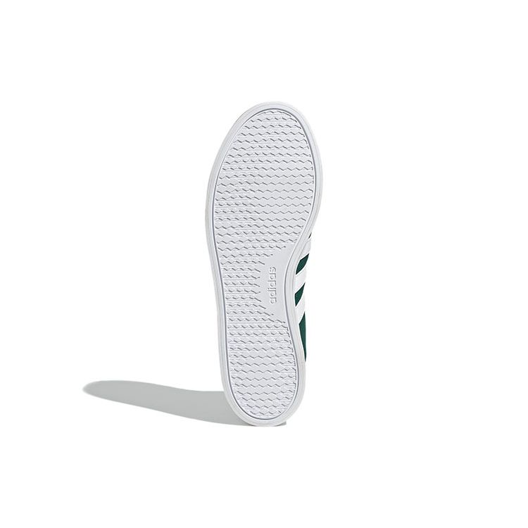 Adidas Neo Bravada Mid Slip Resistant Shock Absorbing High Top Skate Shoes Men Sneakers Dark-Green GY0672