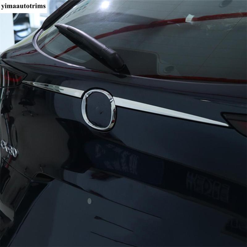 Car Rear Tailgate Trunk Door Handle Strip Decoration Cover Trim Stainless Steel Accessories Exterior For Mazda CX-30 - 2025