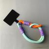 Мобильный телефон милый узел портативный анти-потеря браслет цепь для руки для Flip 4 цветная веревка цепь