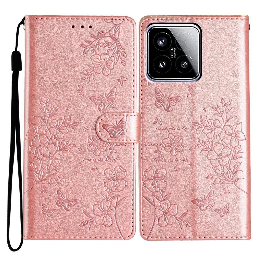 Кошелек-чехол для Xiaomi 15 14T 13T Poco C75 C65 Redmi 14C 13C 12C 11A A4 A3 Pro Redmi Note 14 13 Pro Plus 12 12S Подставка Откидная крышка