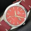 ВИНТАЖНЫЕ АВТОМАТИЧЕСКИЕ ЧАСЫ SEIKO 5 6309A ЯПОНИЯ МУЖСКИЕ КРАСНЫЙ ЦИФЕРБЛАТ a701708-5