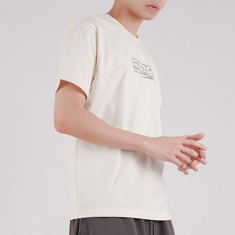 New Balance X Noritake Футболка Унисекс Кремовый AMT12389-RSI
