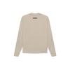 Fear of God Essentials FW21 LS Tee With Chest Logo Unisex Tops String Tan FOG-FW21-185