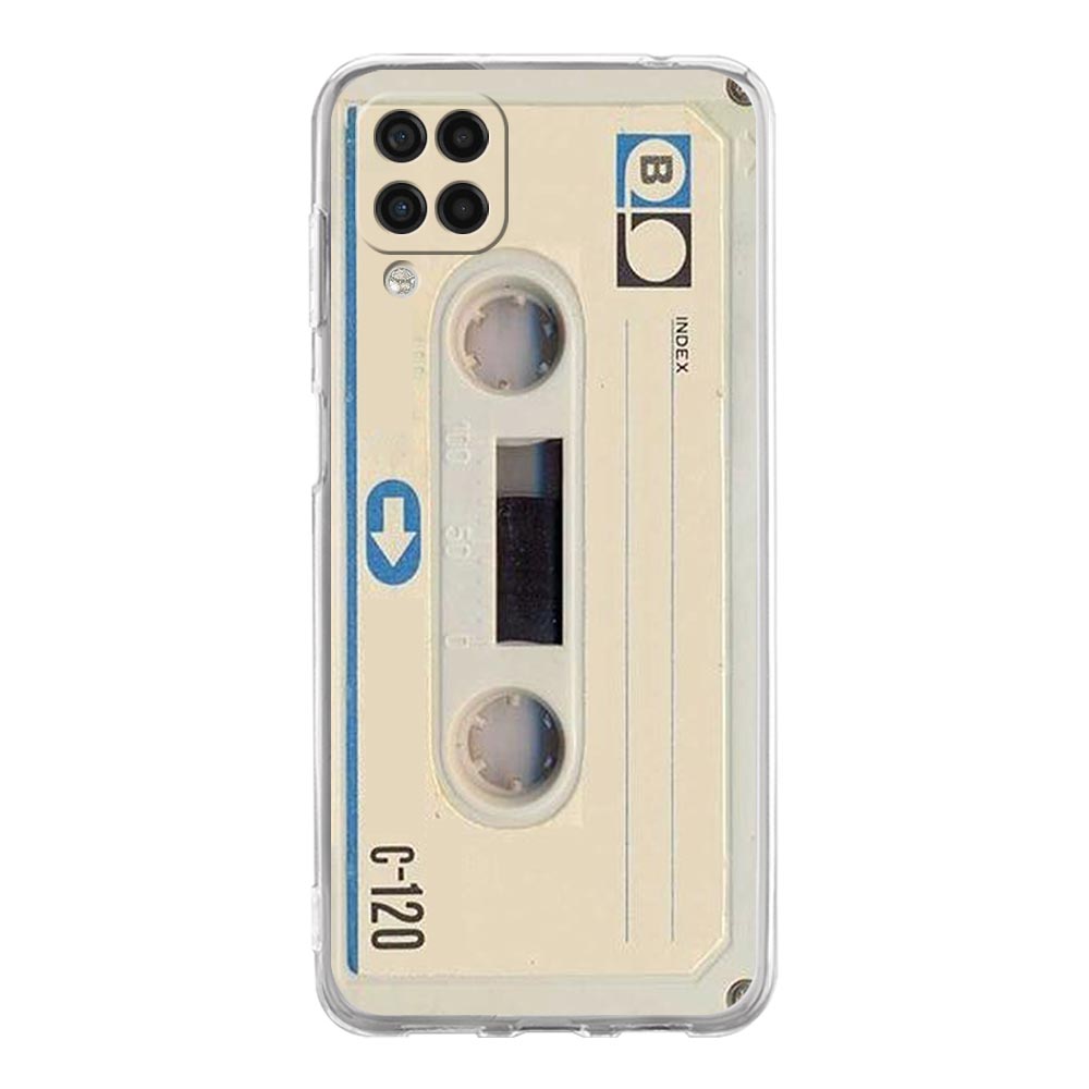 Phone Case For Samsung A13 A33 A35 A55 A73 A53 A23 A51 A71 A21S A12 A31 A41 A05s A03S A15 A25 5G Retro Vintage Old Cassette Tape