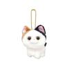 Naitou Design Konyankoron Mascot Calico Cat Plush Toy Height Approx. 9cm