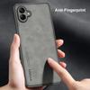 For Samsung A06 Case Luxury PU Leather Phone Case For Samsung Galaxy A06 4G Back Cover Matte Silicone Shockproof Full Protection