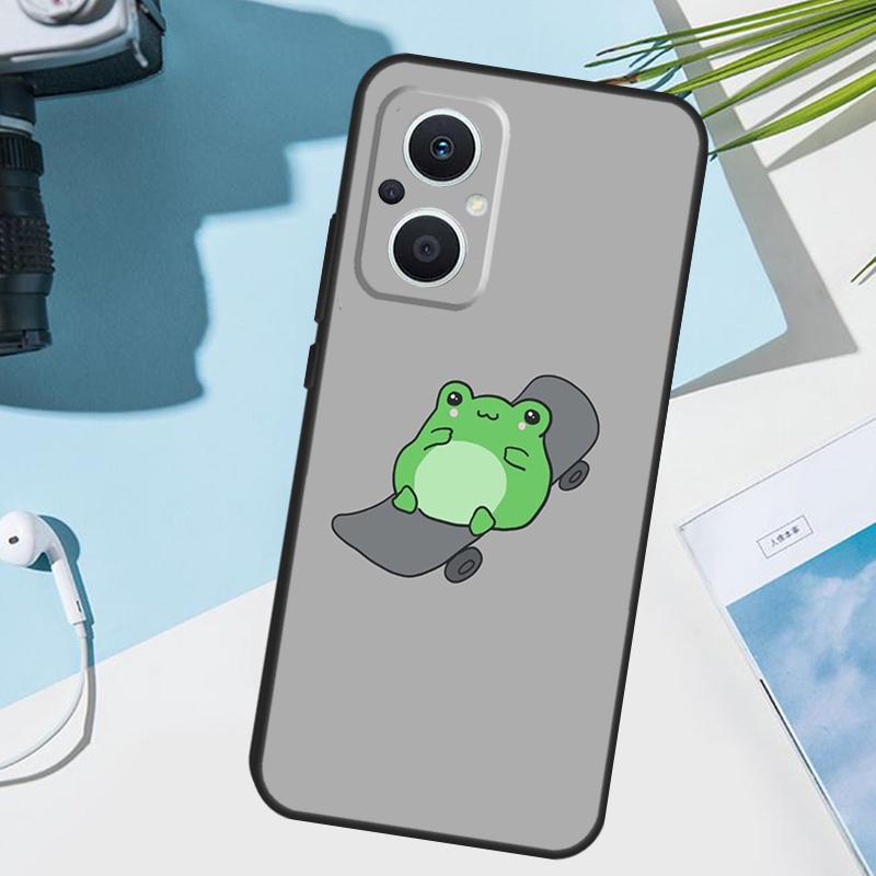 Чехол для OPPO Reno 12 F 13F 14F 11F 10 11 13 14 Pro 7 8 Lite OPPO Find X9 X5 X6 X8 Pro, милый чехол-скейтборд в стиле каваи