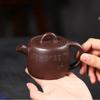 160 мл Исинские фиолетовые глиняные чайники Красивый заварочный чайник Ручная работа Сырая глина Старая фиолетовая глина Чайник Китайский набор для чая Цзыша