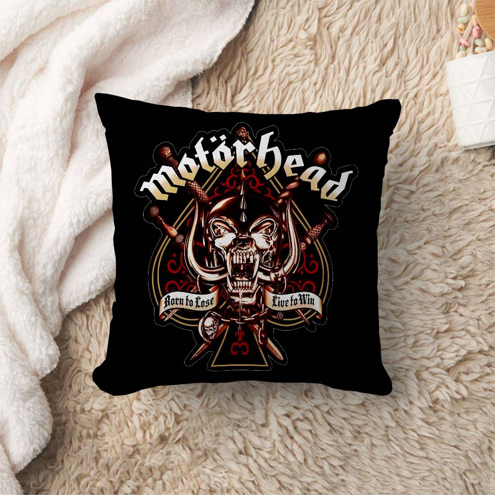 LLemmy Memorial Cushion Cover Pillow Cover Decor Pillowcase Printed Cushion Case for Couch