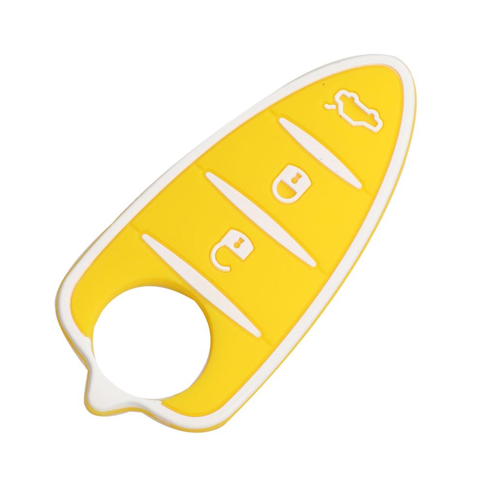 Jingyuqin Автомобильный брелок для ключей Резиновая накладка Чехол 3 кнопки для Alfa Romeo Mito Giulietta 159 GTA Чехол Чехол