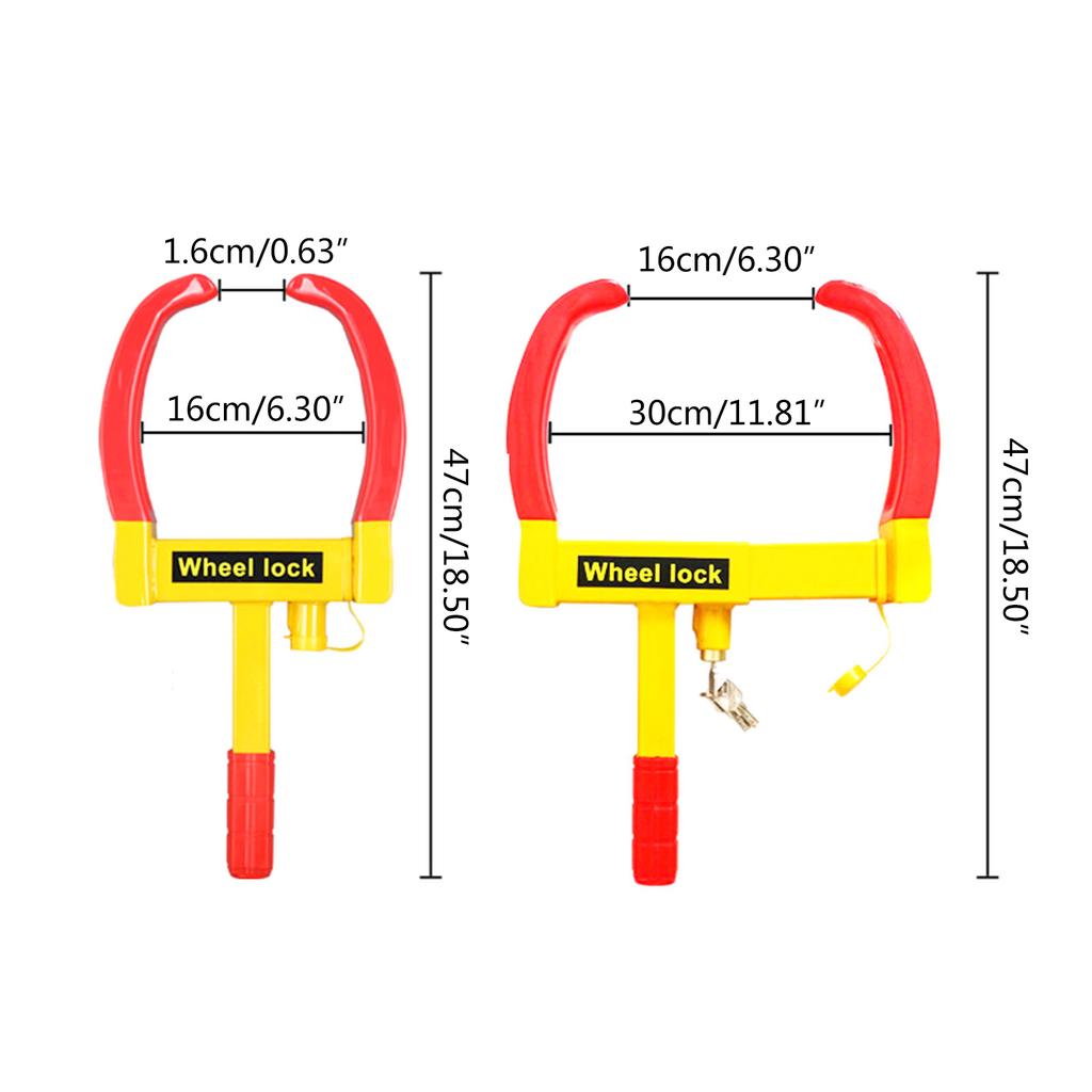 Промышленный класс противоугонный зажим для блокировки колес автомобиля, зажим для шин, коготь для прицепа, авто, грузовик, буксировка, аксессуары для транспортных средств