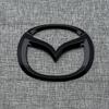 Для Mazda MX5 Miata NC ND Передняя решетка эмблема Задний значок на багажник Глянцевый черный ABS логотип Наклейка на кузов автомобиля Декаль Аксессуары rcfjz77