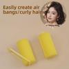 Large No-Heat Sleep Hair Curler - Damage-Free Fluffy Bangs Clip with Eight-Character Design