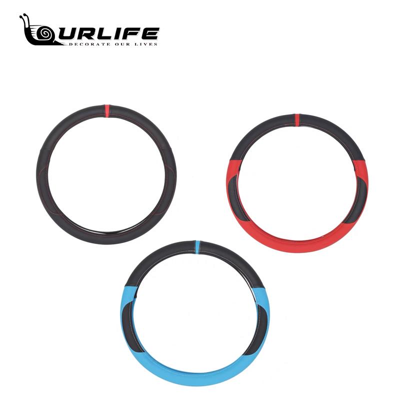 Автомобильный чехол на руль из искусственной кожи, чехол на колесо, авто украшение, чехол на руль Cubre для Haval Jolion 2022