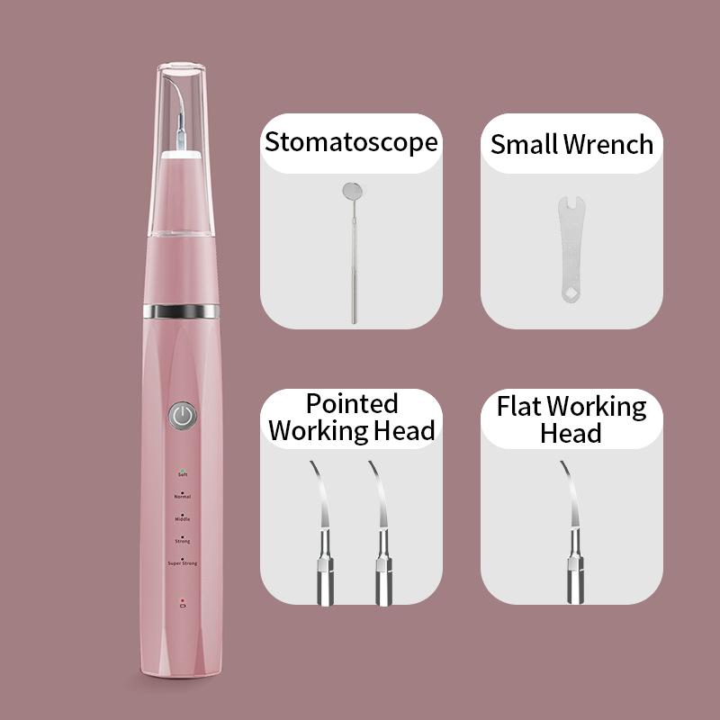 Электрический dental scaler Ультразвуковой очиститель зубов Бытовой удалитель зубного камня Отбеливание зубов Инструменты для чистки полости рта