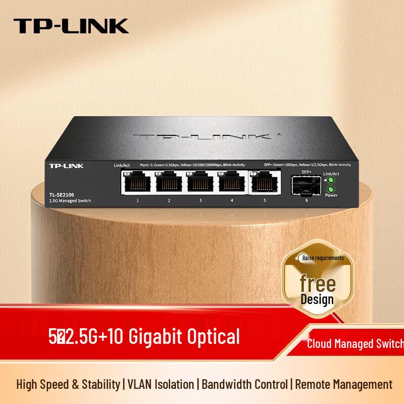 TP-LINK Managed & Cloud Managed Multi-Gigabit Ethernet Switches